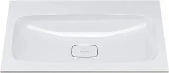 Uperwood Smile 80 см (белый глянцевый без отверстия под смеситель)