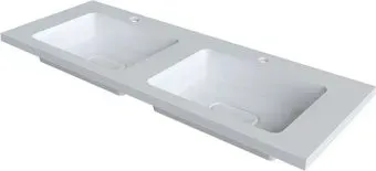 Uperwood Modul 122х45х12 см (белый глянцевый)