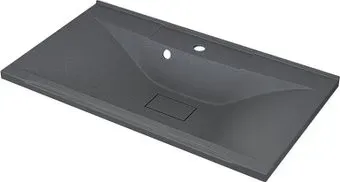 Uperwood Elen Quartz 80х45х15.8 см (серый шелк)