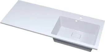 Uperwood Cosmos 120 см правая крыло слева (белый глянцевый)