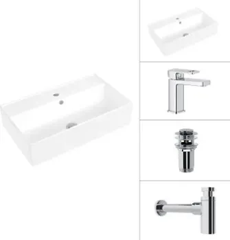 Lauter 21855 + Cascade 21СК655C + сифон 21635CH + донный клапан 21190CH (хром)