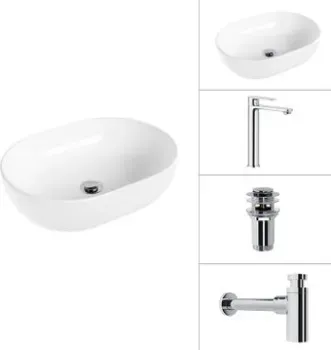Lauter 21836A + Moon 21СK81691C + сифон 21635CH + дон.клапан 21190CH (хром)