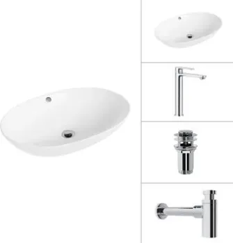Lauter 21709 + Moon 21СK81691C + сифон 21635CH + дон.клапан 21190CH (хром)