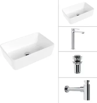 Lauter 21674A + Moon 21СK81691C + сифон 21635CH + дон.клапан 21190CH (хром)