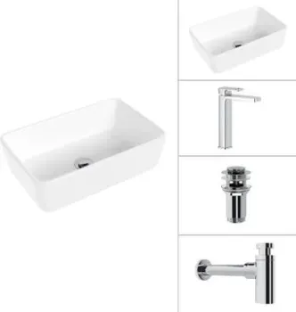 Lauter 21674A + Cascade 21СК0655C + сифон 21635CH + дон.клапан 21190CH (хром)