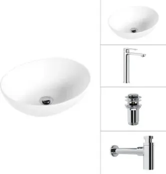 Lauter 21652 + Moon 21СK81691C + сифон 21635CH + дон.клапан 21190CH (хром)