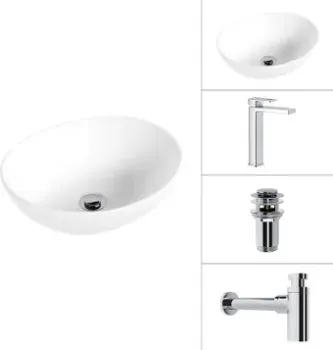 Lauter 21652 + Cascade 21СК0655C + сифон 21635CH + дон.клапан 21190CH (хром)