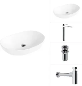 Lauter 21502 + Reef 21CK8678C + сифон 21635CH + дон.клапан 21190CH (хром)