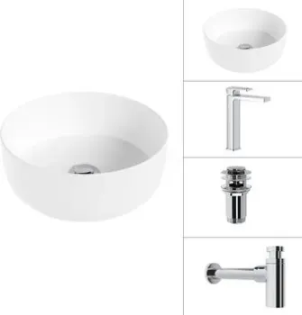 Lauter 21499-31+Cascade 21СК0655C+сифон 21635CH+дон.клапан 21190CH (хром)
