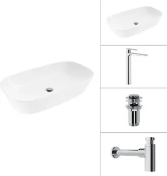 Lauter 21393-70 + Reef 21CK8678C + сифон 21635CH + донный кл. 21190CH (хром)