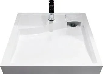 Marblan Modern 60 (белый глянцевый, с кронштейнами, без сифона)