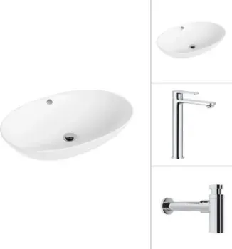 Lauter 21709 + Moon 21СK81691C с сифоном 21635CH (хром)
