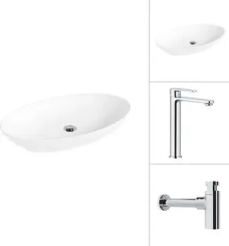 Lauter 21571 + Moon 21СK81691C с сифоном 21635CH (хром)