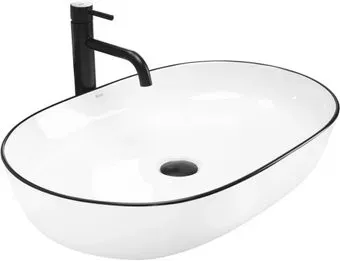 Rea Cleo White/Black Edge REA-U6210