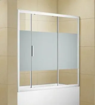 Aquanet Practic AE10-B-175H150U-CP (прозрачное стекло/шелкография)