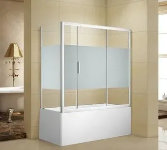 Aquanet Practic AE10-B-160H150U-CP (прозрачное стекло)