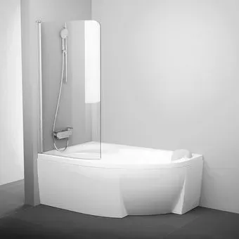 Ravak Rosa CVSK1 160/170 (белый/прозрачное) левая
