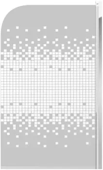 Teymi Solli Mosaic 85x140 T00203 (прозрачное стекло/хром)