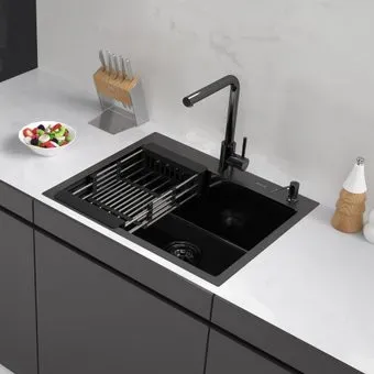 ARFEKA ECO AR мойка 600*500, коландер, дозатор BLACK