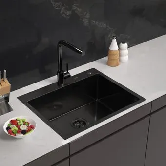 ARFEKA Eco AR 600*500 Black PVD Nano Decor Millet Grains