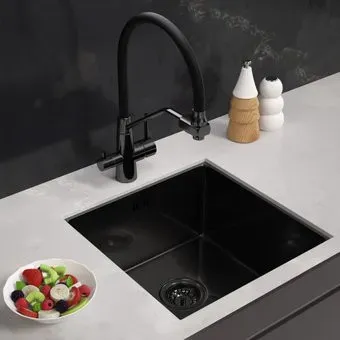 ARFEKA ECO AR 450*450 BLACK PVD NANO DECOR MILLET GRAINS