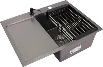 Wisent WS-36550B-R/GER013 (с сифоном, дозатором и коландером)