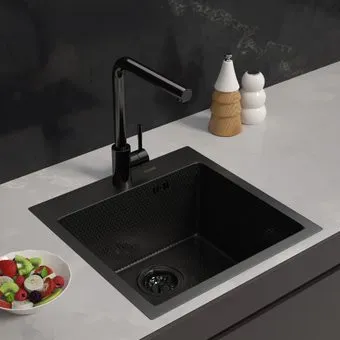 ARFEKA ECO AR 450*450 BLACK PVD NANO DECOR (настольная)