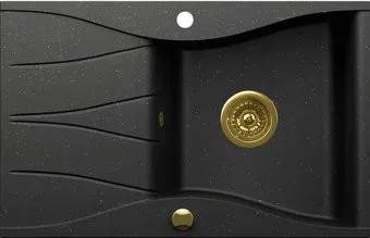 Kernau KGSO 6078 1B1D Deep Black + Gold Metallic