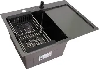 Wisent WS-36550B-L/GER013 (с сифоном, дозатором и коландером)