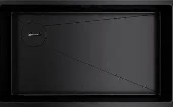 Omoikiri Taki 74-U/IF-L-GB Side (графит)