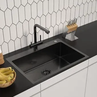 ARFEKA ECO AR 700*500 BLACK PVD NANO DECOR VOLCANIC ROCK