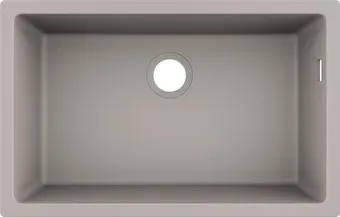 Hansgrohe S51 S510-U660 Zlewozmywak podblatowy 660 43432380 (серый бетон)