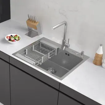 ARFEKA ECO AR мойка 600*500, коландер, дозатор SATIN DECOR