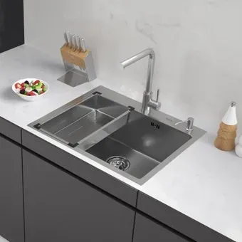 ARFEKA Eco AR мойка 600*500, коландер G, дозатор Satin Decor Millet