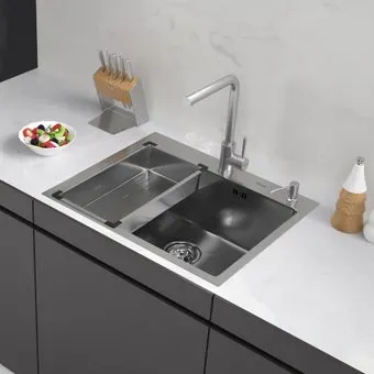ARFEKA Eco AR мойка 600*500, коландер G, дозатор Satin