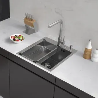 ARFEKA Eco AR мойка 450*500, коландер G, дозатор Satin Decor Millet