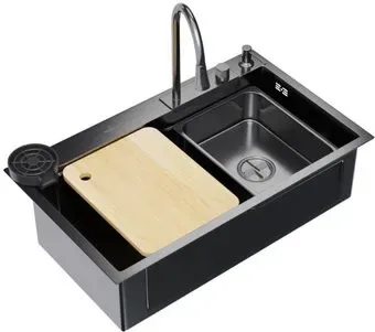 Mixline Pro 552104 (черный графит, с сифоном)