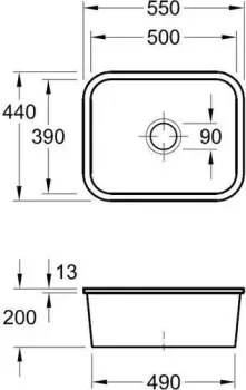 Villeroy & Boch Cisterna 60 C 670601KD