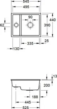 Villeroy & Boch Subway XU 675802FU