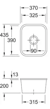 Villeroy & Boch Cisterna 45 670402KR