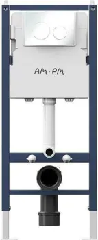 Lauter Augsburg 21109EC + I012709 + I090101 (черный матовый с кнопкой смыва белый глянцевый)