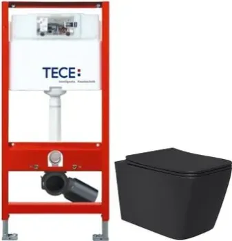 Lauter Magdeburg 21103EC + TECE Profil 9300302 (черный матовый)