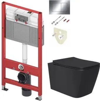 Lauter Magdeburg 21103EC + TECE Kit 9400412 (черный матовый)