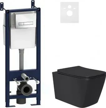 Lauter Magdeburg 21103EC + AM.PM I012703.0201 (черный матовый)