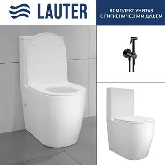 Lauter Rimless 21D2202 + гигиенический душ Tera 21GN9012BM