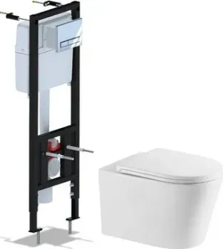 Saniteco Tornado KW-9005WT + Ани Пласт WCP4141