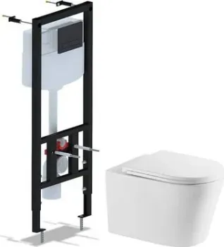 Saniteco Tornado KW-9005WT + Ани Пласт WCP1430