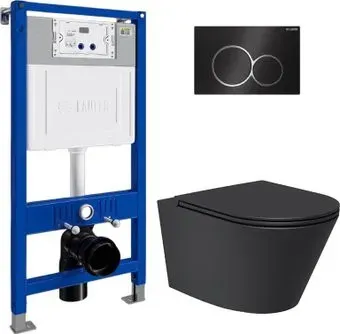 Lauter Longer 2110822B + 21901001 (кнопка 219704E, черный)