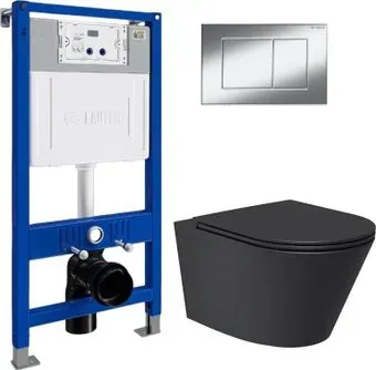 Lauter Longer 2110822B + 21901001 (кнопка 219701J, хром)