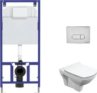 Cersanit Carina S-MZ-CARINA-XL-COn-S-DL-w + 525 040000 + D3 040033